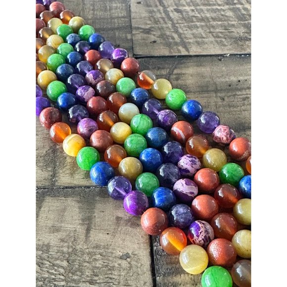 Onyx Chakra Bead Strand Bundle - Picture 2 of 5